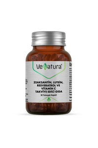 Venatura Zeaksantin, Lutein, Resveratrol ve Vitamin C 30 Kapsül