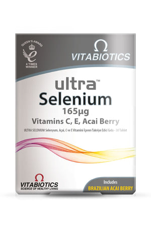 Vitabiotics Ultra Selenium 165 mcg 30 Tablet