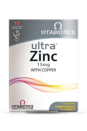 Vitabiotics Ultra Zinc 15 mg 60 Tablet