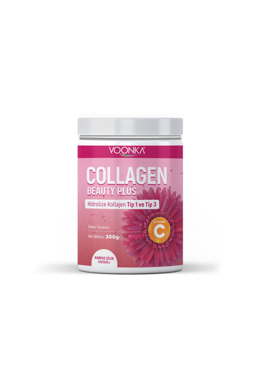 Voonka Collagen Beauty Plus Karpuz-Çilek Aromalı 300 g