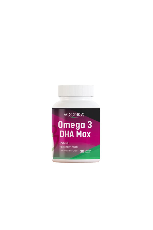 Voonka Omega-3 DHA Max 30 Kapsül