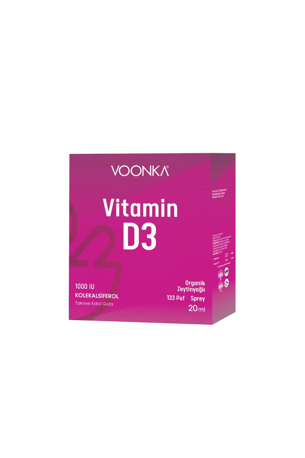 Voonka Vitamin D3 1000 IU 20 ml