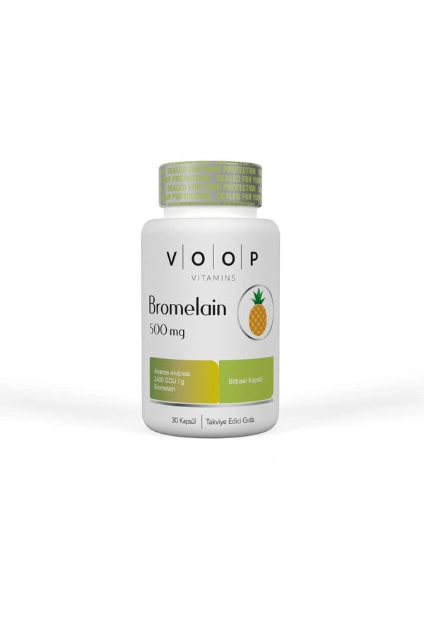 Voop Bromelain 500 mg 30 Kapsül