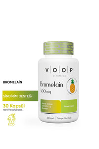 Voop Bromelain 500 mg 30 Kapsül
