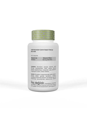 Voop Bromelain 500 mg 30 Kapsül