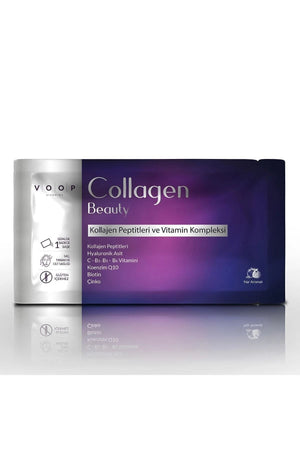 Voop Collagen Beauty Yüksek Biyoaktif Hidrolize Tip I & Tip III Kolajen 10 Saşe