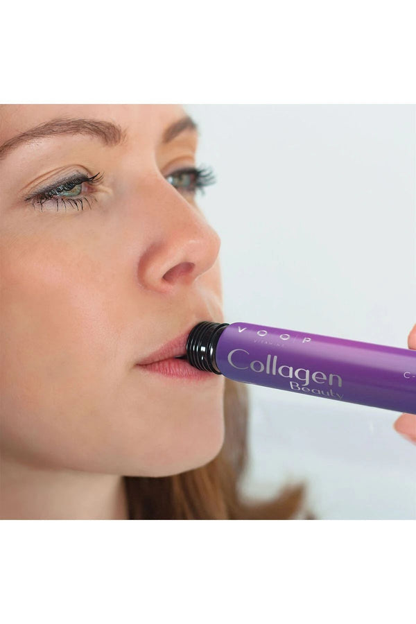 Voop Collagen Beauty Yüksek Biyoaktif Hidrolize Tip I & Tip III Kolajen 10 Tüp