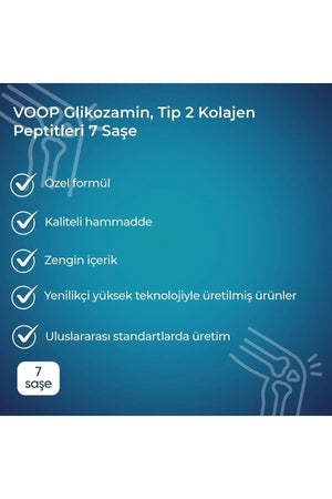 Voop Kompleks Tip II Collagen Glukozamin 7 Saşe