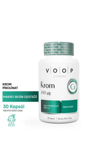 Voop Krom Pikolinat 200 mcg 30 Kapsül