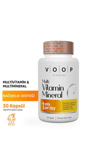 Voop Multivitamin & Mineral 30 Kapsül
