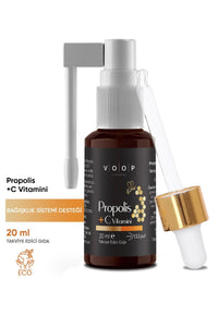 Voop Propolis + C Vitamini 20 ml