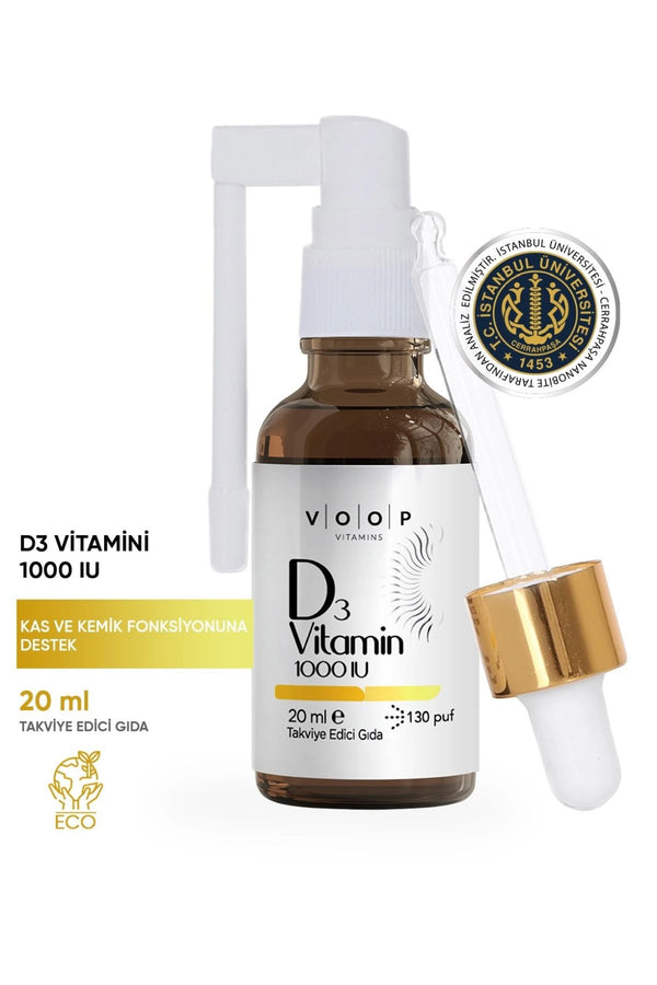 Voop Vitamin D3 1000 IU 20 ml