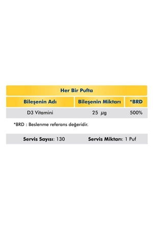 Voop Vitamin D3 1000 IU 20 ml