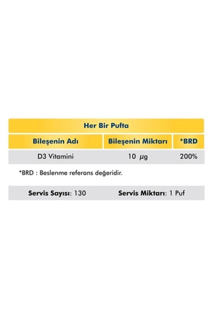 Voop Vitamin D3 400 IU 20 ml