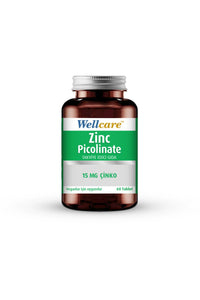 Wellcare Zinc Picolinate 15 mg 60 Tablet