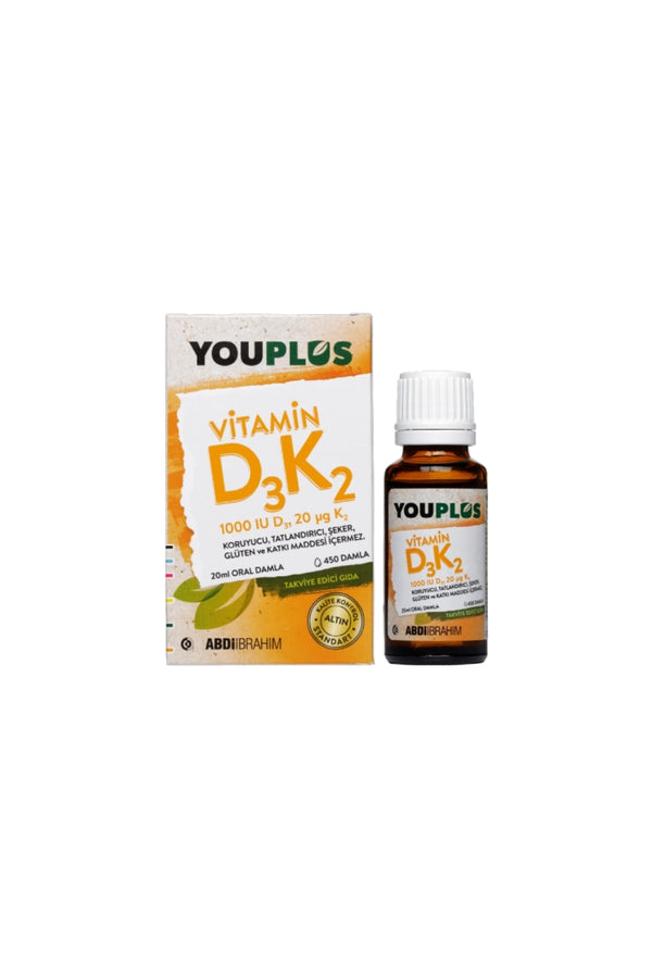 Youplus Vitamin D3 & K2 20 ml