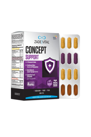 Zade Vital Concept Support 60 Kapsül