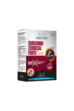Zade Vital Curcumin Forte Daily 360 mg 60 Kapsül