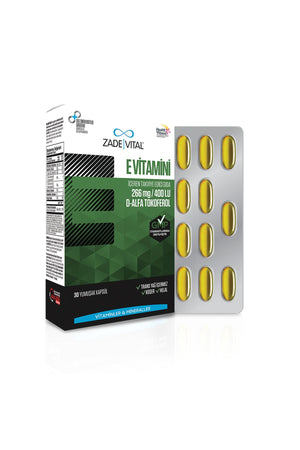 Zade Vital E Vitamini 30 Kapsül