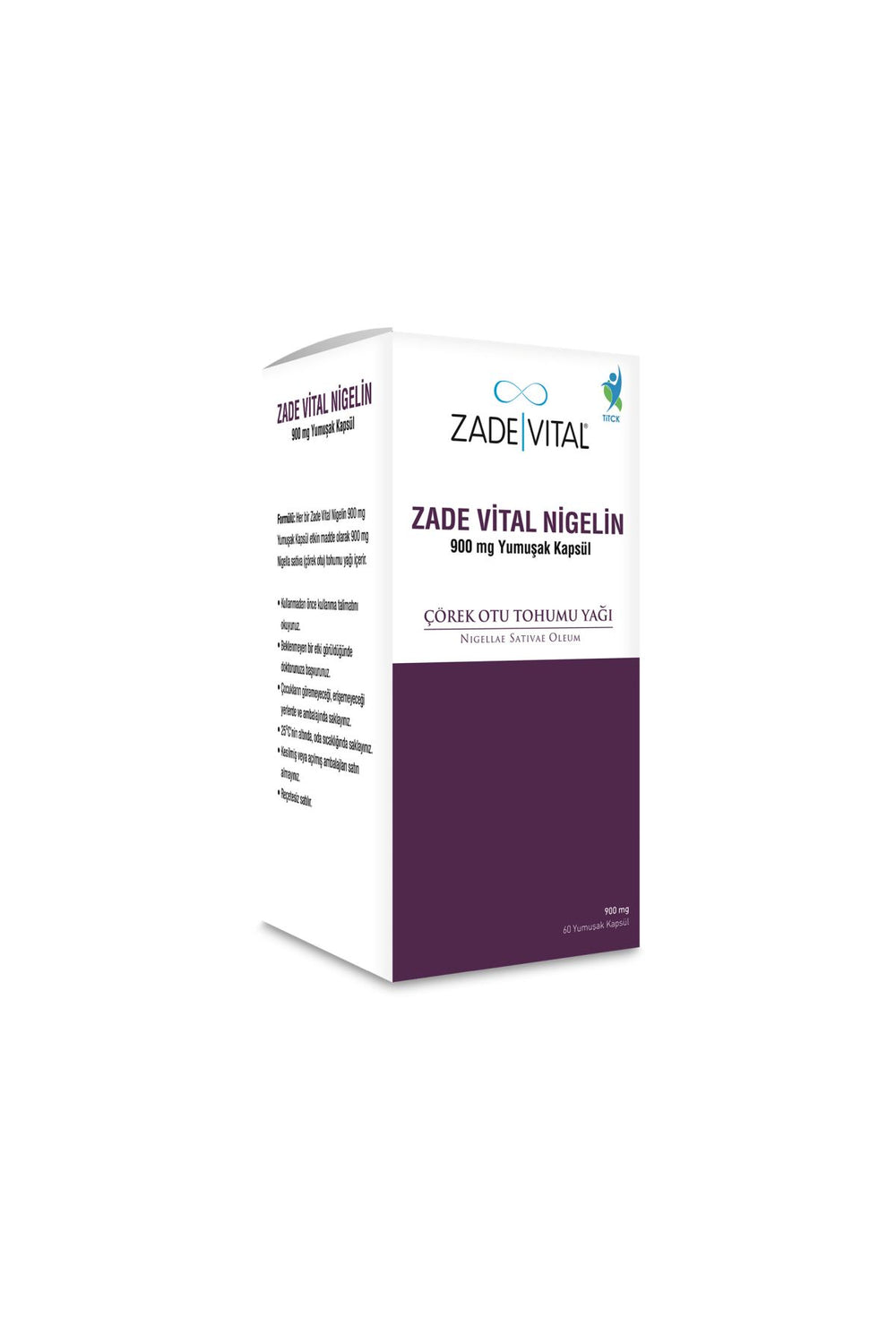Zade Vital Nigelin 60 Kapsül