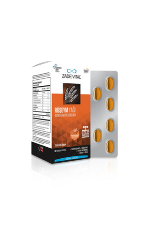 Zade Vital Rüşeym Yağı 500 mg 60 Kapsül