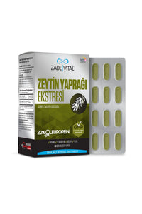 Zade Vital Zeytin Yaprağı Ekstresi 500 mg 60 Kapsül