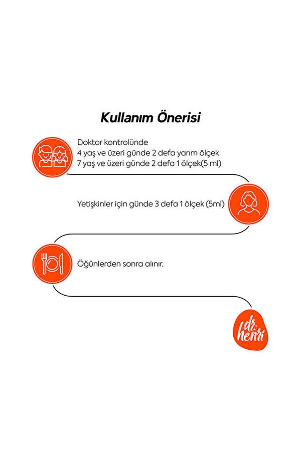 Dr.Henri Elidef Plus Şurup 150 ml