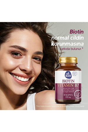 Dr.Henri Biotin 5000 Μg 30 Kapsül