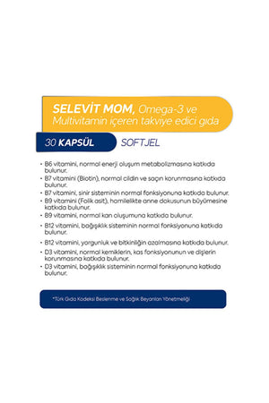 Dr.Henri Selevit Mom 30 Kapsül