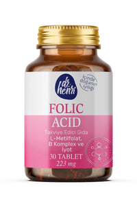 Dr.Henri Folik Asit 30 Tablet