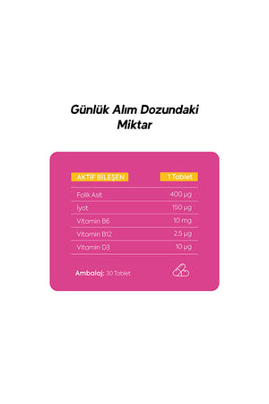 Dr.Henri Folik Asit 30 Tablet