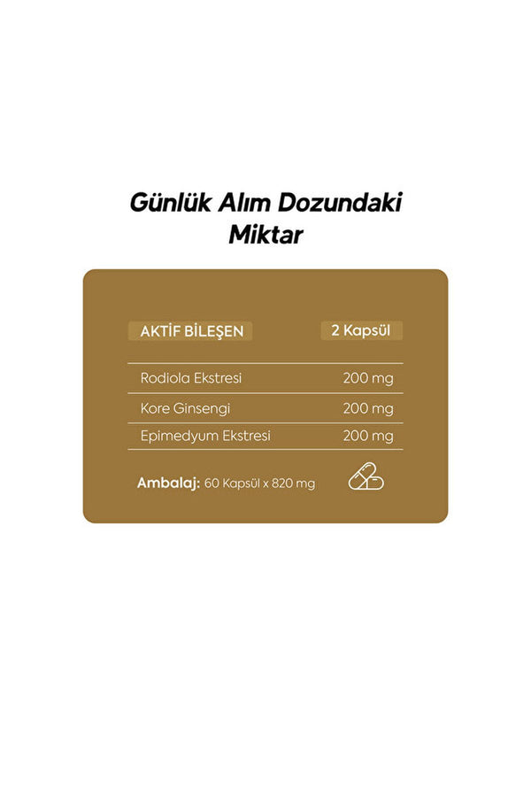 Dr.Henri Rega Rodiola 60 Kapsül