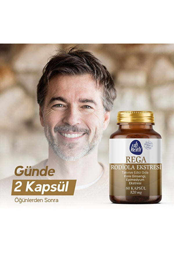 Dr.Henri Rega Rodiola 60 Kapsül