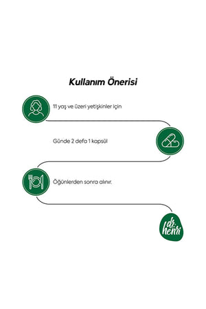 Dr.Henri Spirulina 60 Kapsül