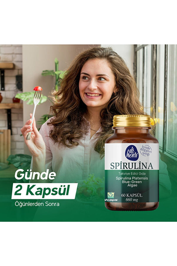 Dr.Henri Spirulina 60 Kapsül