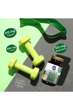 Dr.Henri Viscozero Bromelain 60 Kapsül