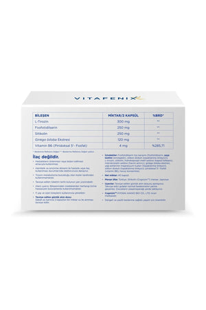 Vitafenix Cognifenix 40 Kapsül