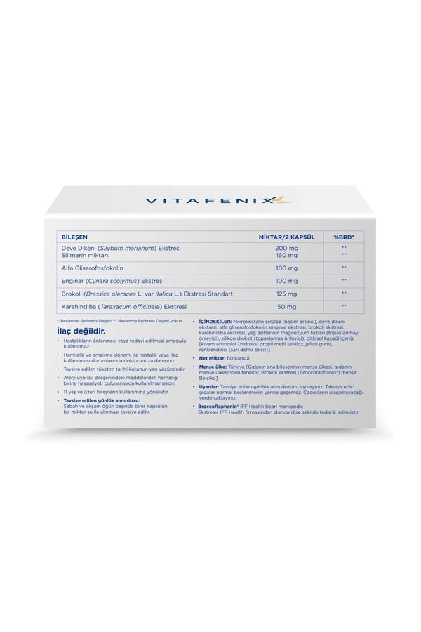 Vitafenix Brokolive 60 Kapsül
