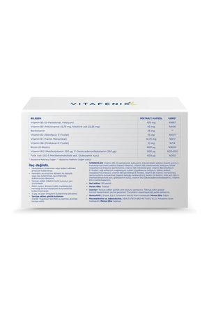 Vitafenix Aktif B Kompleks 30 Kapsül