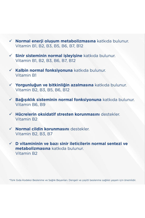 Vitafenix Aktif B Kompleks 30 Kapsül